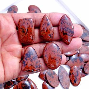 Acajou Obsidienne Mix Forme Taille Libre Cabochon Lisse Pierre de Cristal de Qualité Supérieure Pierres Précieuses Produit fin de Qualité Supérieure - Product Image 2