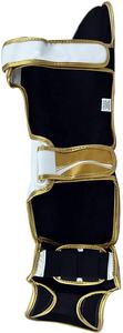 High Quality Leather <b>Shin</b> <b>Pads</b> for Boxing Training New Arrival Durable and Protective <b>Shin</b> Guards Best Sale Training Wear - Product Image 5