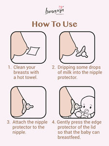 Cubierta protectora de silicona para lactancia materna, pezón de lactancia materna de la más alta calidad con caja - Product Image 5