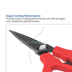 Ciseaux à tresse de pêche, manche ergonomique, coupe-fil, ciseaux à tresse de pêche multifonctionnels - Product Image 4