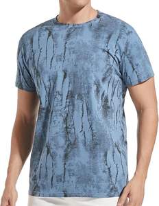 Camiseta de Hombre de Alta Calidad, Personalizada, Informal, Ecológica, Transpirable, 65% Algodón, 35% Poliéster, Secado Rápido, Diseño Sólido con Logotipo - Product Image 4