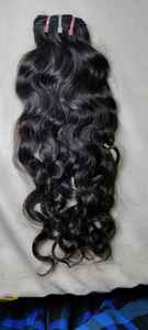 Jerry 9A ผมมนุษย์บริสุทธิ์จากอินเดียขนาด30นิ้วมัดหนังกำพร้าแบบไม่ผ่านกระบวนการมนุษย์ - Product Image 3