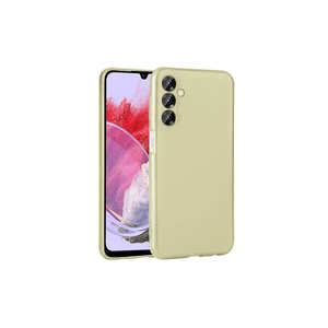 Coque en silicone fine de luxe Netzy SAFA Premier Gold pour Samsung Galaxy M34 5G, protection antichoc, coque arrière A53 7 Plus - Product Image 1