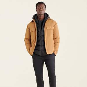 Chaqueta ligera de plumón de ganso para Hombre | Chaqueta acolchada resistente al agua para invierno - Product Image 3