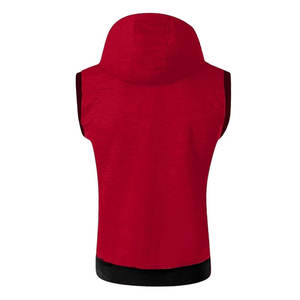 Customized Sleeveless Hoodies Blank Sleeveless <b>Gym</b> <b>Hoodie</b> Oversized High Quality Hoodies Factory - Product Image 6