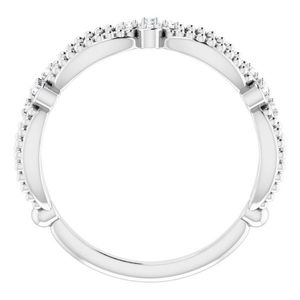 แหวนลูกปัดเพชรแบบซ้อนได้ - Product Image 2