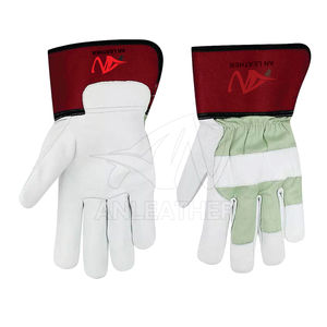 Guantes de trabajo de seguridad de cuero de vaca de alta protección Premium Función antiimpacto Precio barato de fábrica - Product Image 4