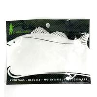 Pochette à fermeture éclair personnalisée feuille d'étanchéité réutilisable laminée conception de sac à appâts de poisson refermable imprimé emballage en plastique souple PE stockage des aliments