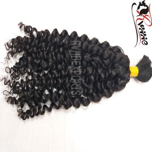 Mechones de pelo humano sin procesar, pelo Afro rizado virgen Remy de alta calidad a granel - Product Image 6