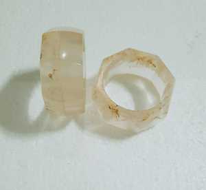 Meilleur porte-anneau de serviette en bois tricolore écologique stocké décor de table minimaliste pour la maison et le restaurant - Product Image 2