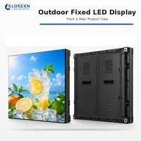 Écran LED couleur P4 IP65 avec prise en charge de l'animation et maintenance frontale pour la publicité dans les centres commerciaux et les ascenseurs