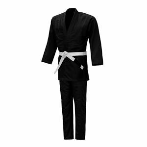 Nouveau Kimono de Jiu-Jitsu BJJ Gi Uniforme 100% Coton Léger Extensible Séchage Rapide Respirant Durable Logo Personnalisé Entraînement Débutant - Product Image 6