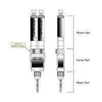 [TAEHA] Système de distribution de liquides avancé Machine 2K PRO-DUO PUMP PDP-1000 Garantie de 3 ans Fabriqué en Corée