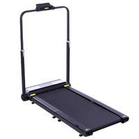 Tapis roulant électrique pliable Sudex WP9003 avec écran LCD, inclinaison réglable, utilisation domestique, acier compact, vitesse réglable de 6 à 10 km/h, moteur 2,0 HP, télécommande