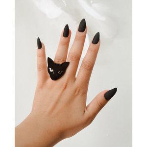 Gotico gatto nero Yüzük