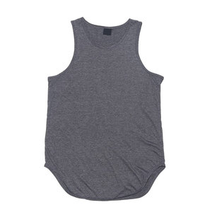 Camiseta sin mangas de secado rápido para hombre, camisa deportiva con logotipo personalizado impreso, para gimnasio y fitness, 100% algodón, venta al por mayor - Product Image 6