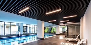 Hot Bán thiết kế hiện đại vách ngăn Trần Thổ Nhĩ Kỳ kim loại Trần nội thất Vinyl kết thúc không thấm nước kích cỡ khác nhau màu sắc có sẵn - Product Image 2