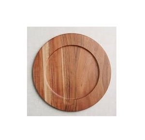 Accueil Cuisine Table À Manger Décor En Bois Chargeur Plaqué En Gros Taille Personnalisée Gâteau Dessert Alimentaire Assiette De Service Offre Spéciale - Product Image 1