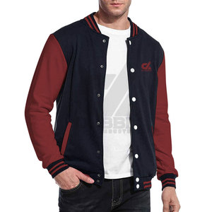 Chaqueta universitaria de lana de alta calidad personalizable, chaqueta Letterman de nuevo estilo con capucha de cuello levantado para invierno, chaquetas de hombre ODM - Product Image 1