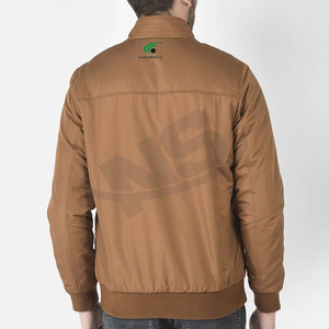 Veste Letterman de couleur unie sur mesure la plus vendue pour les hommes vêtements d'hiver durables de qualité supérieure Design unique Style décontracté - Product Image 5