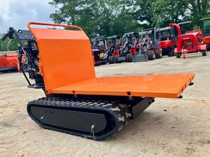 Chariot à benne basculante sur chenilles 1100 lb 2024, mini-dumper sur chenilles, équipement de construction hydraulique - Product Image 5