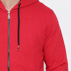 Sweats à capuche pour hommes offrant un design fonctionnel réglable et simple parfait pour les occasions actives Basics Cotton Blended - Product Image 5