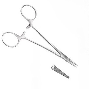 Halsey คีมยึดเข็มสำหรับผ่าตัดทำจากสเตนเลสสตีลขนาด125มม. - Product Image 4