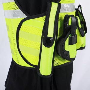 เสื้อกั๊กนิรภัยเสื้อกั๊กมองสูงอเนกประสงค์ปรับแต่งได้มีหลายกระเป๋าเพิ่มความปลอดภัยและความปลอดภัย - Product Image 6