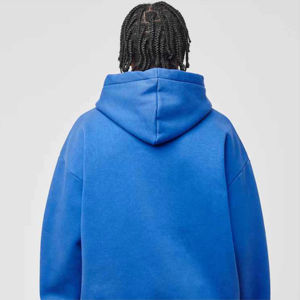 Sweat-shirt décontracté en polaire lourde 400g pour hommes, sweat à capuche personnalisé de haute qualité de couleur unie, anti-rides et anti-rétrécissement - Product Image 3