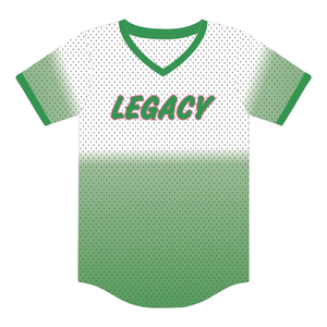 Faded 08 Legacy Pullover Baseball Jersey Greek Sorority Apparel <b>Womens</b> Pink and Green College Sisterhood Mesh <b>T</b> <b>Shirt</b> Greek Wear - Product Image 1