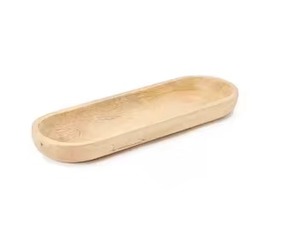 Bol à pâte de haute qualité Dernier style Bol à pâte en bois au design moderne dans un ensemble de 2 finitions naturelles élégantes pour la cuisine à usage domestique - Product Image 2