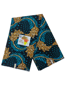 Tela africana de batik auténtico de calidad superior, ecológica, de última tendencia, con estampado de bloques Cihigavy, tela pesada para bodas de chicas - Product Image 5