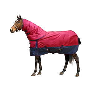 Alfombras duraderas antipilling de algodón polar para caballos, artículos para caballos de invierno con forro de nailon a la venta - Product Image 1
