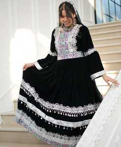 เดรสสไตล์วินเทจของอัฟกานิสถานมี3ชิ้นสินค้าใหม่ราคาต่อรองได้ - Product Image 3