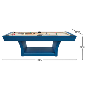 Table de billard de luxe personnalisée de 7ft-Table de billard Table en ardoise Lit en bois massif Rails de coussin en caoutchouc pour FS-T9 de salle de jeux à domicile - Product Image 5