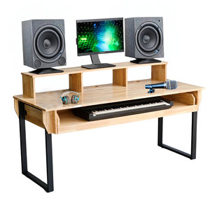 Contemporary L-Shaped Office <b>Desk</b> 170x70x95cm Wooden/Metal <b>Foldable</b> for Bedroom Office Furniture SD68019 - Product Image 1