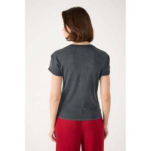 T-shirt décontracté à manches courtes 100% coton - Product Image 4