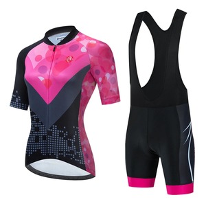 Conjuntos de ropa de ciclismo para mujer, Jersey de ciclismo, Tops, camiseta de manga corta para carreras de verano - Product Image 4
