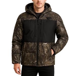 Pakistan Manufactured Sublimated Breathable Windproof Plus Size Winter Zipper Attractive Warm <b>Thermal</b> <b>Men</b> Puffer Jacket - Product Image 1