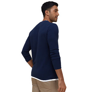 Wholesale <b>Men</b> Trendy Plain T-<b>shirt</b> Custom Quality Cotton Loose Drop Shoulder Oversized T <b>Shirt</b> for <b>Men</b> - Product Image 5