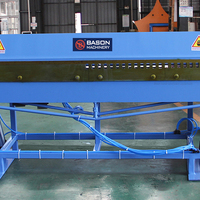 Machine à plier pneumatique TDF pour CVC, plieuse pneumatique de plaques, machine à plier manuelle pneumatique pour conduits d'air en tôle métallique
