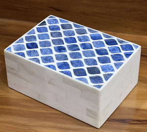 Meilleure qualité boîte à bijoux en incrustation d'os décor indien artisanat boîte-cadeau en bois boîtes de luxe de l'Inde par Tayyab Handicraft - Product Image 3