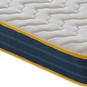 Materasso a molle insacchettate 800, altezza 25 cm, ortopedico, rigidità H3, 100% schiuma italiana HR, 6 cm indeformabile, per camera da letto contemporanea - Product Image 3