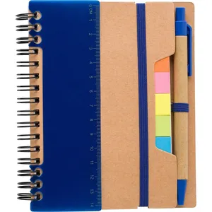 Quaderno Eco-Gadgets Angela Riciclato con Blocco Note e Penna per Scopi Promozionali - Product Image 2