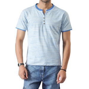 เสื้อยืดคอกลมติดกระดุมผ้าฝ้ายแท้ 100% ผ้าสั่งทำพิเศษ สไตล์สตรีทแฟชั่น น้ำหนักเบา 180 กรัม เสื้อยืดผู้ชายสไตล์วินเทจเรียบง่าย - Product Image 6