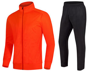 Conjunto Deportivo Informal de Invierno Unisex de Diseño Personalizado, Ecológico, Transpirable, de Dos Piezas, Sudadera con Capucha y Pantalones Deportivos, Poliéster/Algodón - Product Image 2