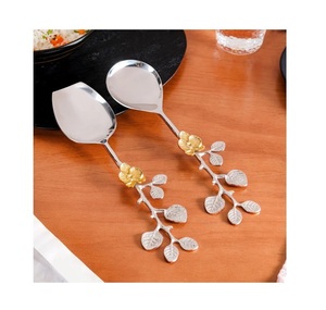 Meilleure vente Tendance Nouveau Meilleur ensemble de couverts en bois en acier miroir personnalisé avec finition polonaise solide Ensemble de couverts fabriqués à la main - Product Image 1