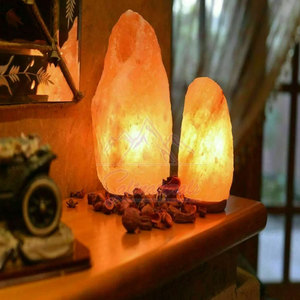 2025 Latest Design Natural Glow Himalayan <b>Salt</b> <b>Lamp</b> 9–15kg Electric Cord <b>Bulb</b> Included from Pakistan - Product Image 6