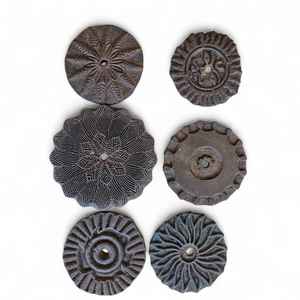 Juego de posavasos de té redondo de madera de Acacia de alta calidad, almohadilla de PP de estilo clásico ecológica para mesas de restaurante - Product Image 5