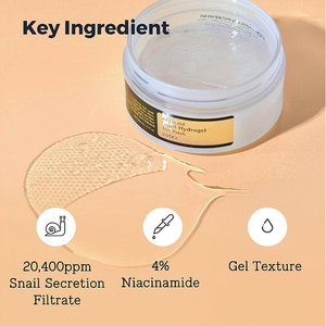 COSRX แผ่นปิดตาไฮโดรเจลหอยทากไฮโดรเจลขั้นสูง60แผ่นดูแลผิวเกาหลีต่อต้านริ้วรอยให้ความชุ่มชื้น - Product Image 3